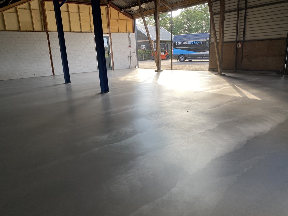 Bedrijfsvloer van beton