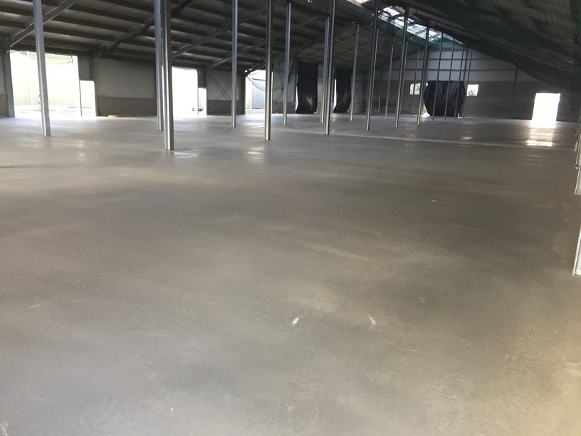 Bedrijfsvloer van beton